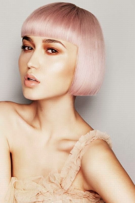 Frisuren Mit Pony Für Rundes Gesicht | trendige kurzhaarfrisuren